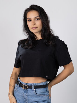 Čierny oversize VSB LILLY croptop 