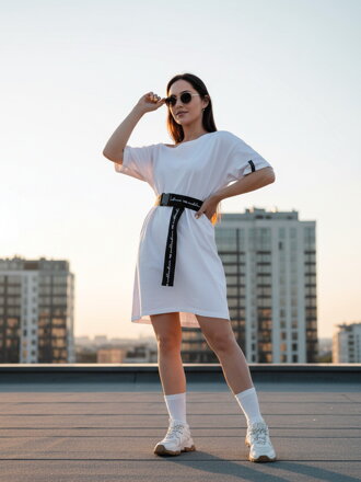 Sportos női  tunika VSB CLAUDIE fehér