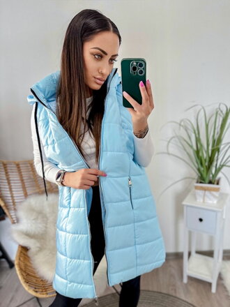 Női hosszú BABYBLUE mellény