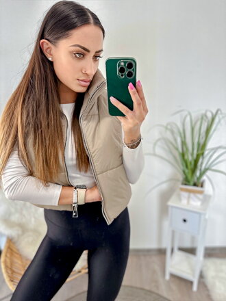 Női sport latte mellény