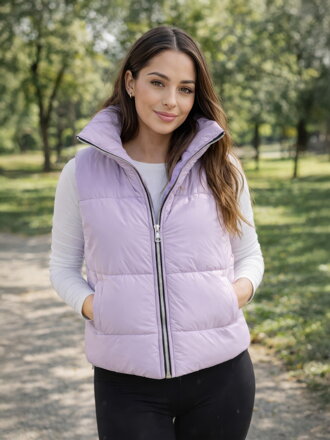 Meleg női mellény gyönyörű pasztell színben