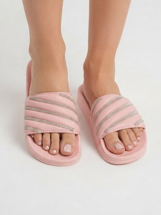Modern női strandpapucs CK176 régi rózsaszín