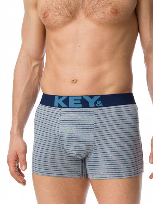 Férfi pamut boxer MXH 343 B20 kék