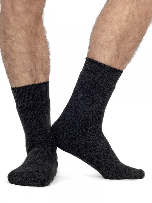 Pánske ponožky sivo-čierne