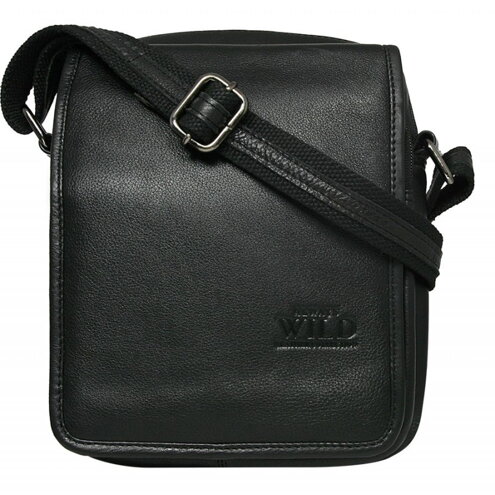 Luxus bőr CROSSBODY táska 5031-NDM fekete színben