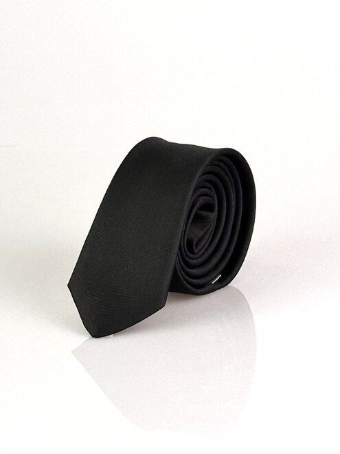 Elegáns férfi nyakkendő fekete színben