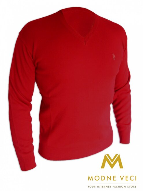 Férfi pulóver 01 piros