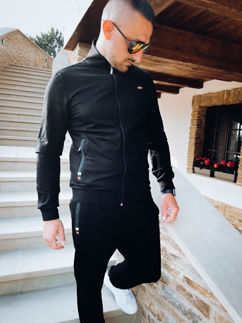 Férfi melegítő szett TOMMY LIFE fekete