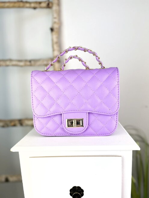 Lila színű női crossbody táska