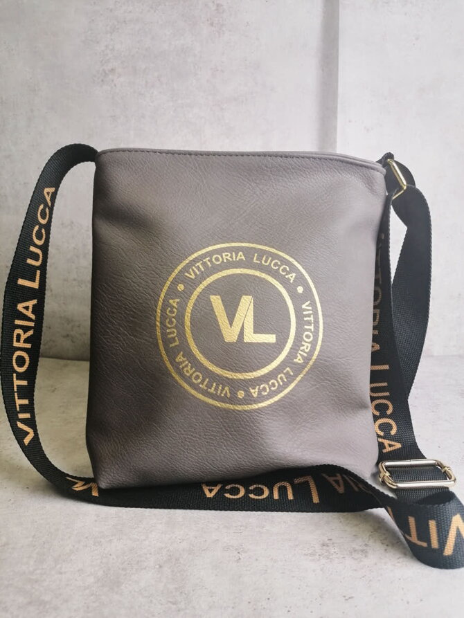 Női táska Cross Body VITTORIA LUCCA szürke színben