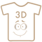 Minőségi férfi pólók 3D felirattal!/ Minőségi pamutból/  DivatosRuhazat.hu