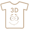 Trička s nápisem a 3D potiskem | ModniVeci.cz