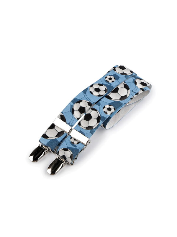 Detské modré traky futbalová lopta 650256