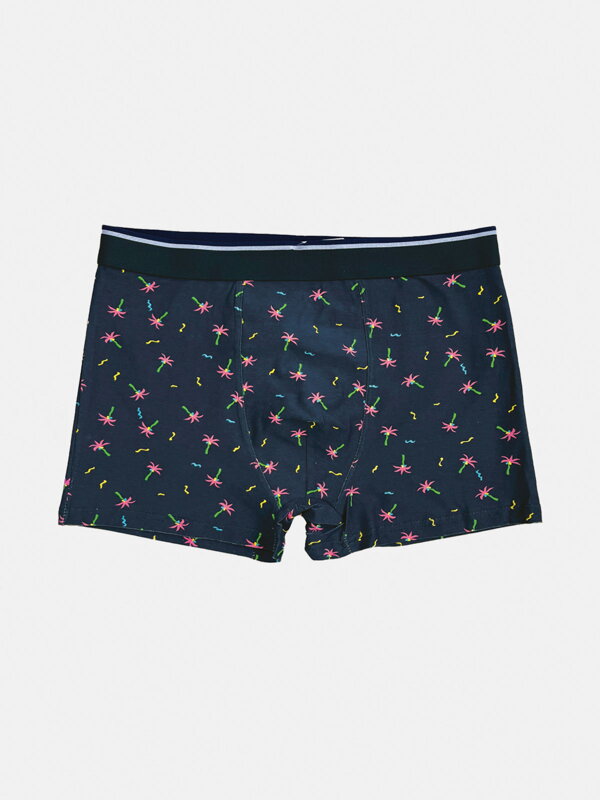 Pánske boxerky s farebným vzorom palma Pánske boxerky s farebným vzorom palma