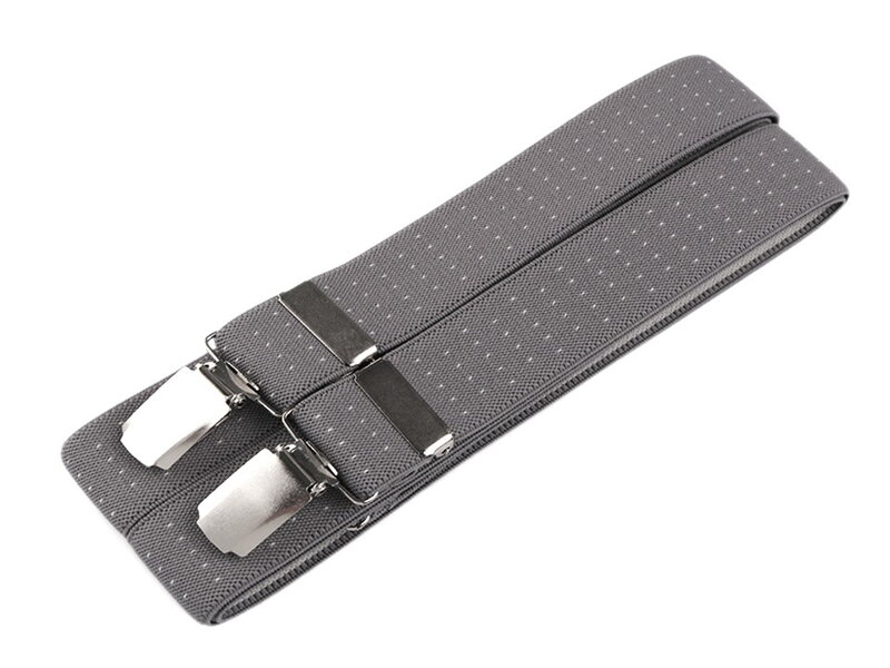 Hózentróger szélessége 3 cm hossza 125 cm 650255 szürke pöttyökkel Hózentróger szélessége 3 cm hossza 125 cm 650255 szürke pöttyökkel