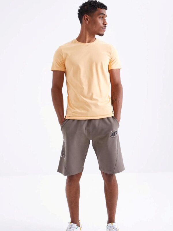 Stylowe męskie szorty TOMMY LIFE khaki