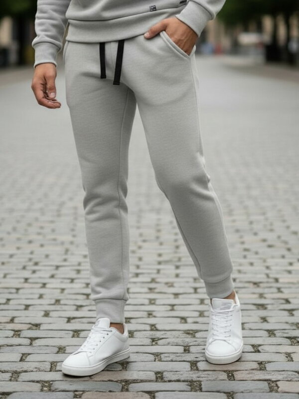 Pánske hrubé tepláky VSB CLASSIC mineral 