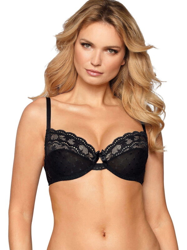 Damska SOFT stanik Roza LaGerta czarny