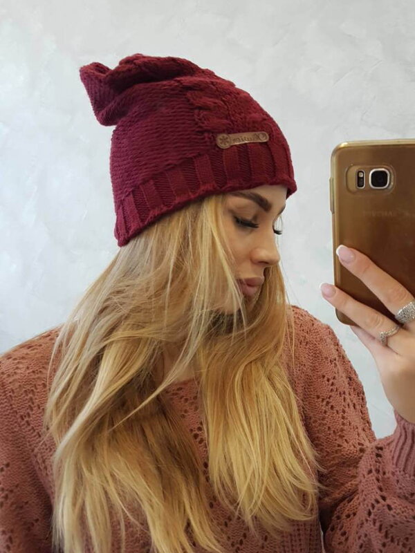 Sapka ULA K271 bordó