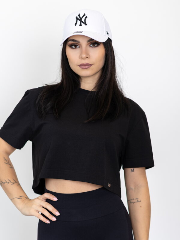 Fekete oversize VSB LILLY croptop