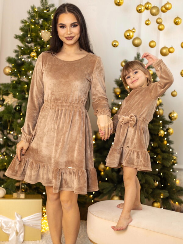 VSB VELVET GOLD anya és lánya ruha VSB VELVET GOLD anya és lánya ruha